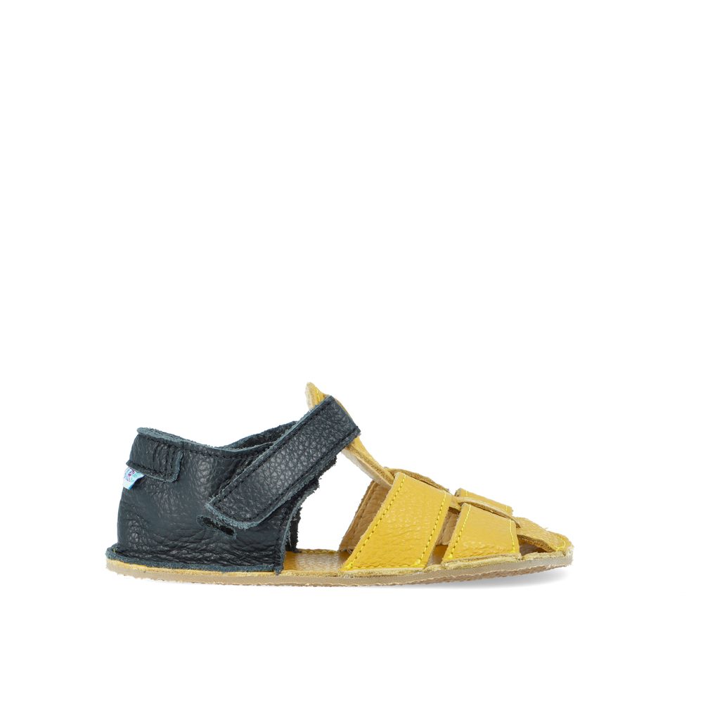 BABY BARE SANDÁLKY/BAČKORY NEW Ananas Dětské barefoot sandály