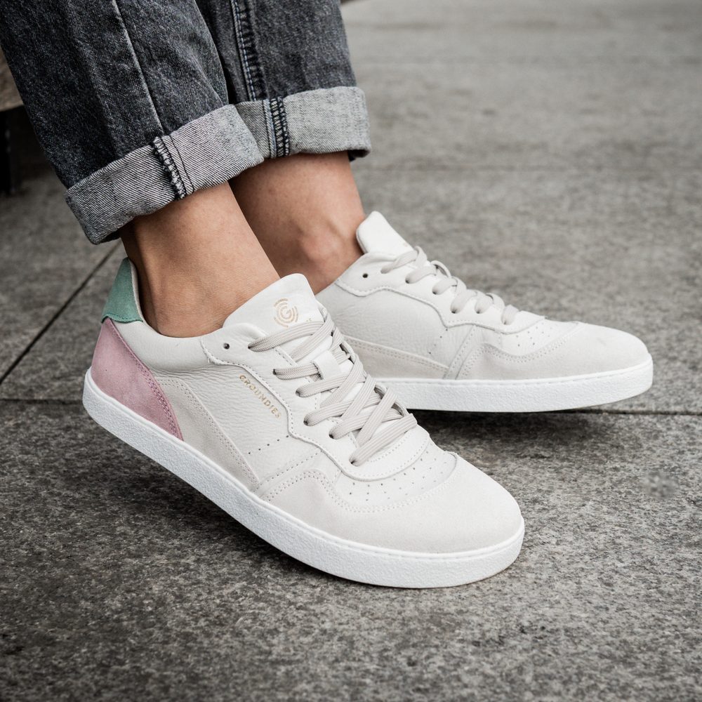 GROUNDIES NOVA GS1 WOMEN Beige Pink Dámské sportovní tenisky