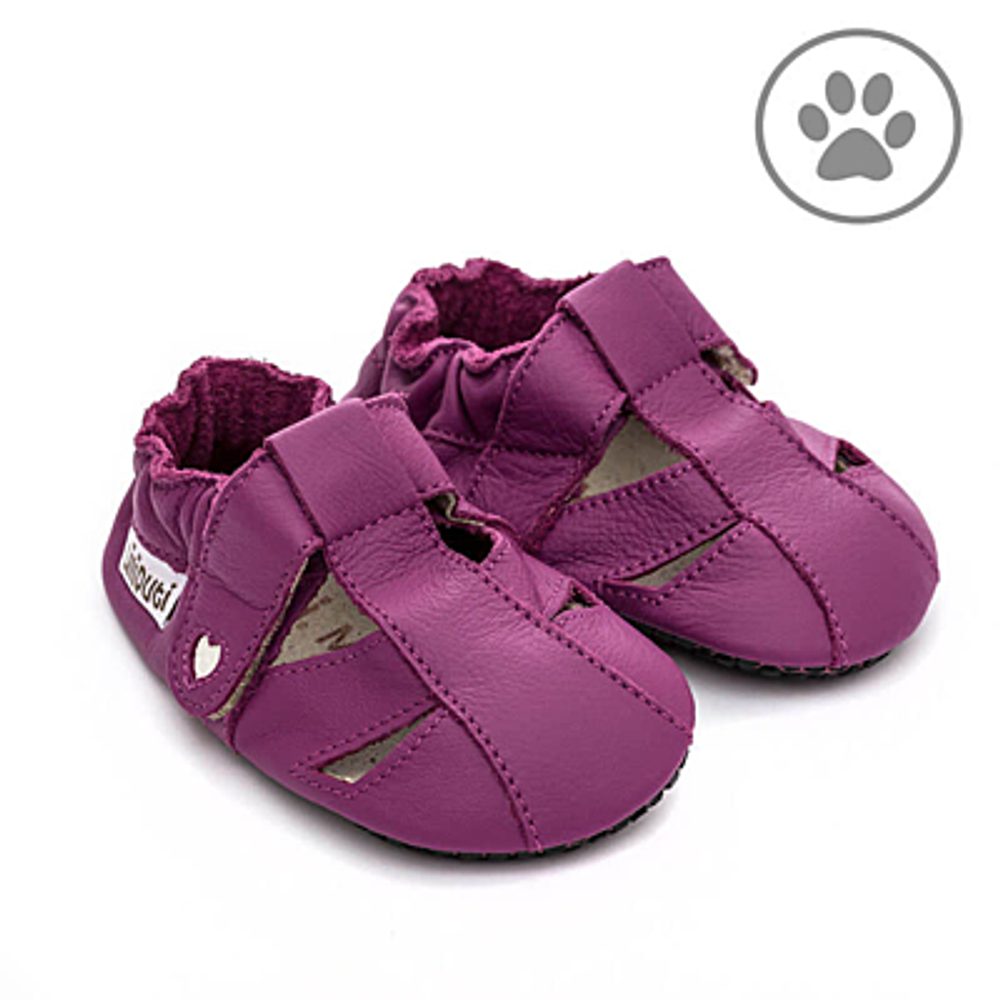 LILIPUTI SANDALS PAWS Fuchsia - XXL