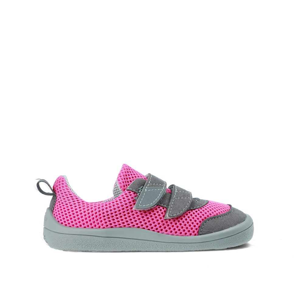 BEDA TENISKY BF 0003/SK/W LINDA Pink Dětské barefoot tenisky