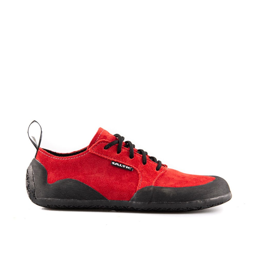 SALTIC OUTDOOR FLAT Red Outdoorové barefoot boty