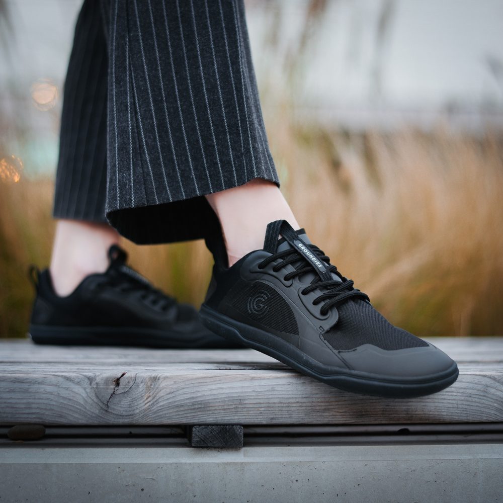 GROUNDIES ACTIVE WOMEN Black Dámské sportovní tenisky