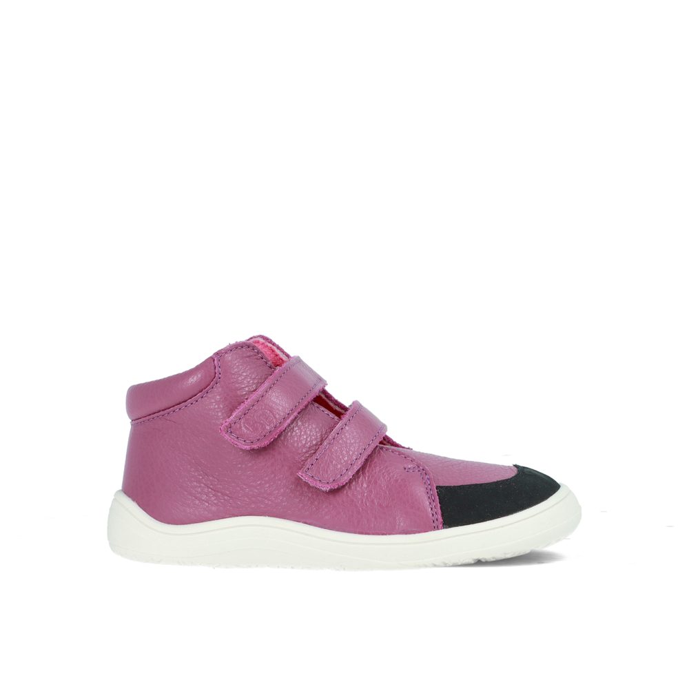 BABY BARE FEBO FALL Magenta Dětské celoroční barefoot boty