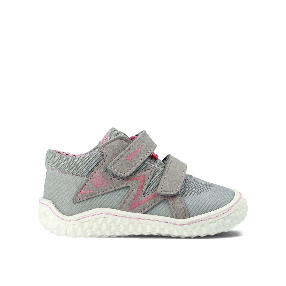 RICOSTA PATTI Rose/Grey Dětské barefoot tenisky