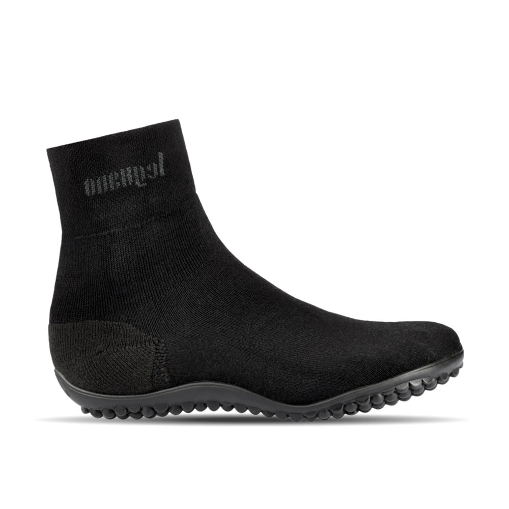 Leguano CLASSIC Black Ponožkové barefoot boty 38–39