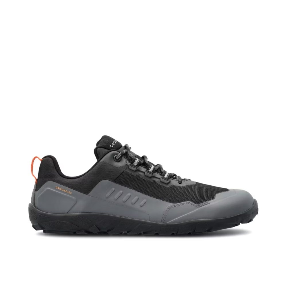 GROUNDIES ALL TERRAIN LOW Black Barefoot outdoorové boty