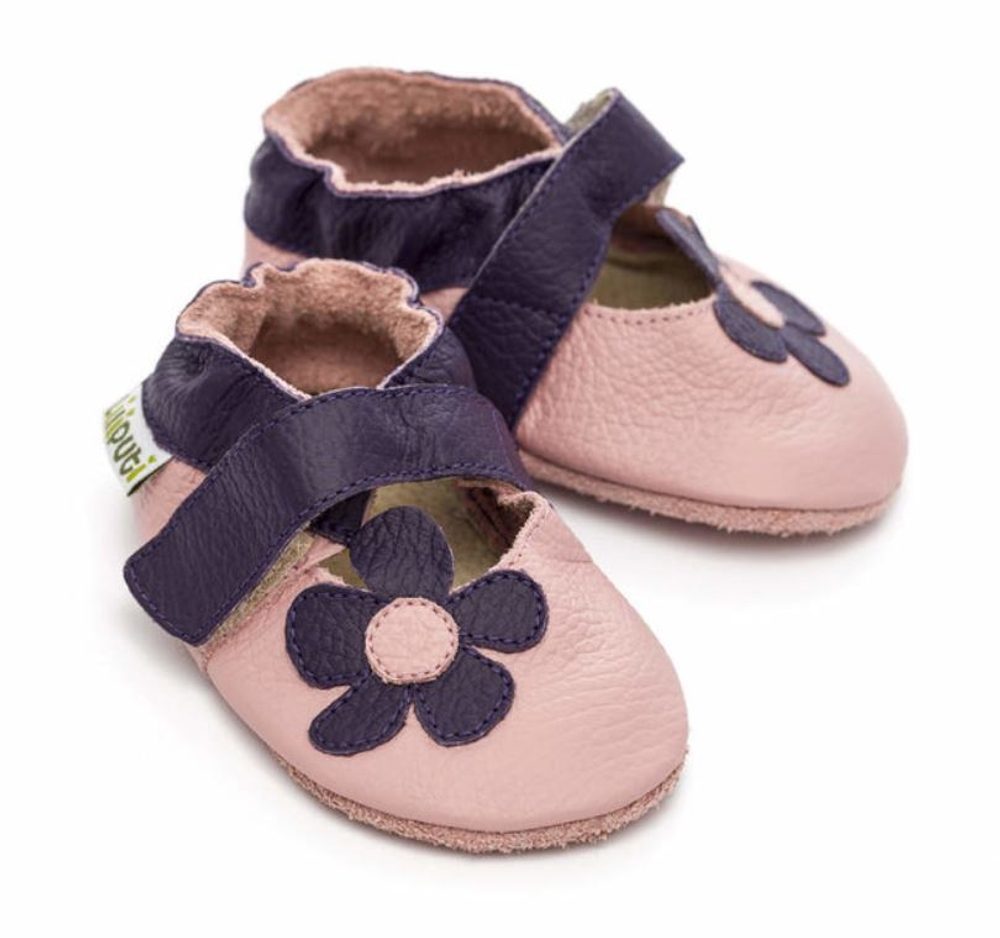 LILIPUTI SANDALS Lilac | Dětské barefoot capáčky - 22–23