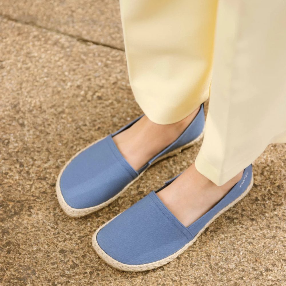 SHAPEN ESPADRILKY PLAYA Wide Indigo Dámské barefoot espadrilky