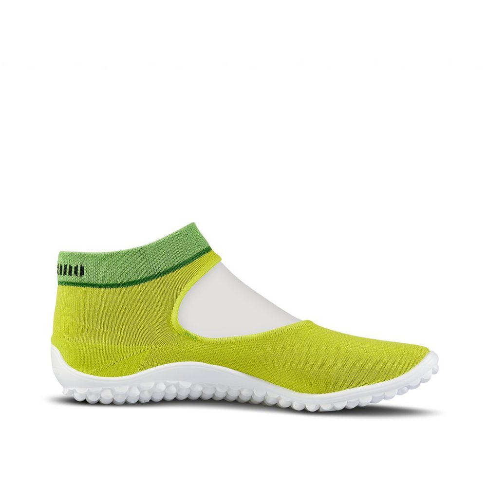 Leguano BALLERINA Green Dámské ponožkové barefoot boty 38–39