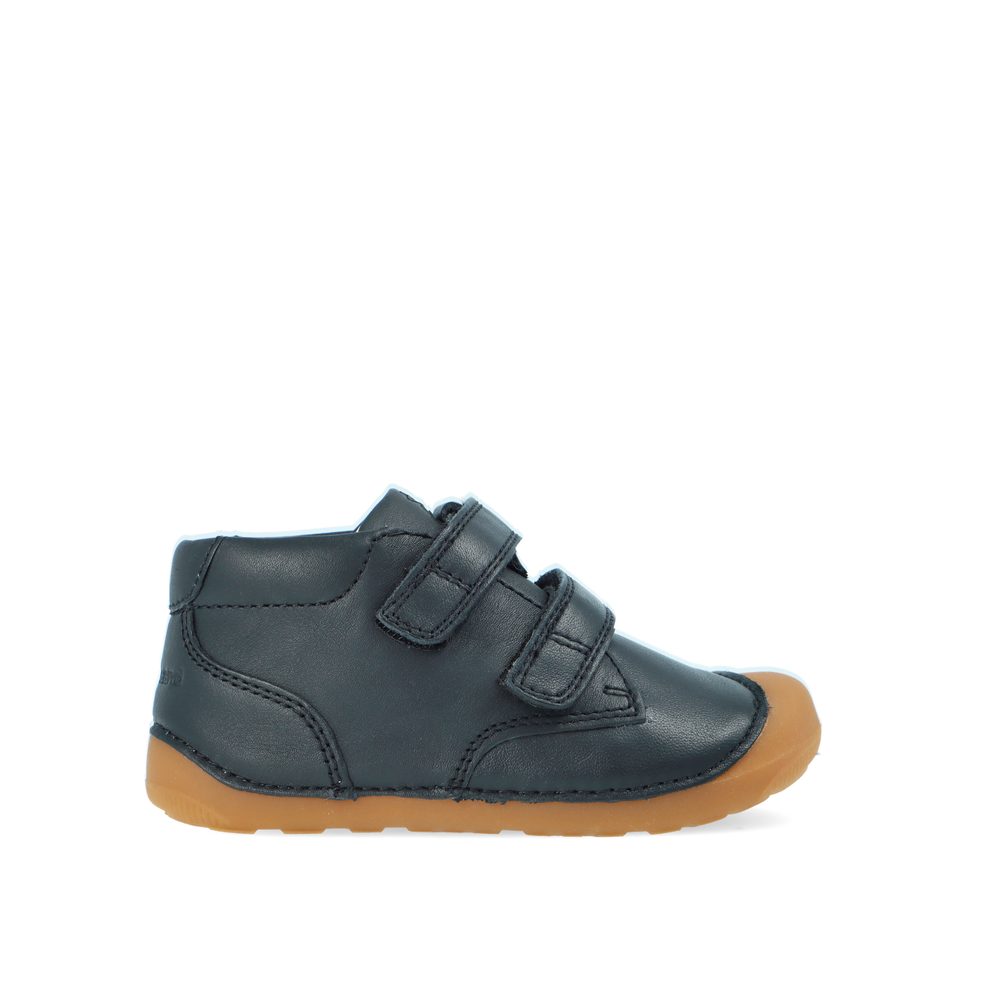 BUNDGAARD PETIT VELCRO Black/GUM | Dětské celoroční barefoot boty - 24