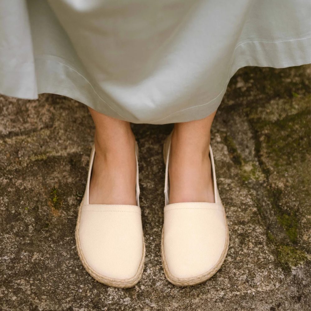 SHAPEN ESPADRILKY PLAYA Regular Beige Dámské barefoot espadrilky