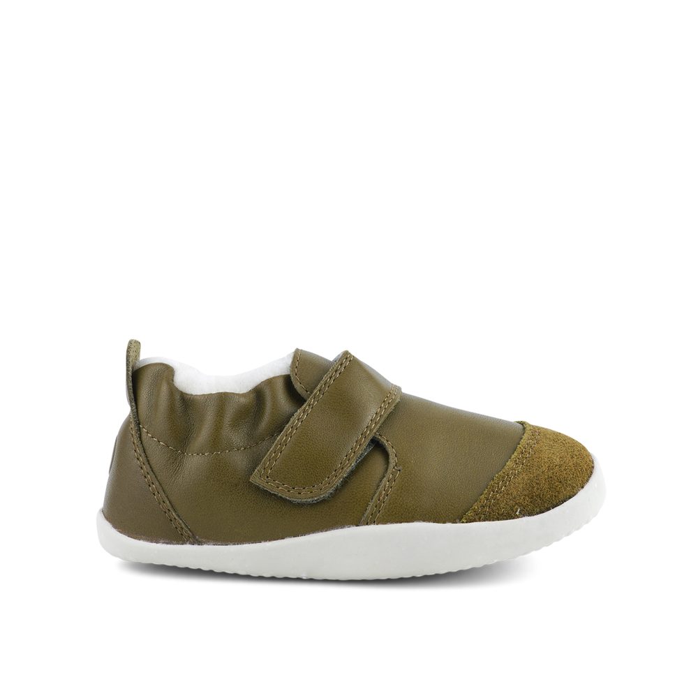 BOBUX XPLORER MARVEL ARCTIC Olive | Dětské první zateplené barefoot botičky - 21