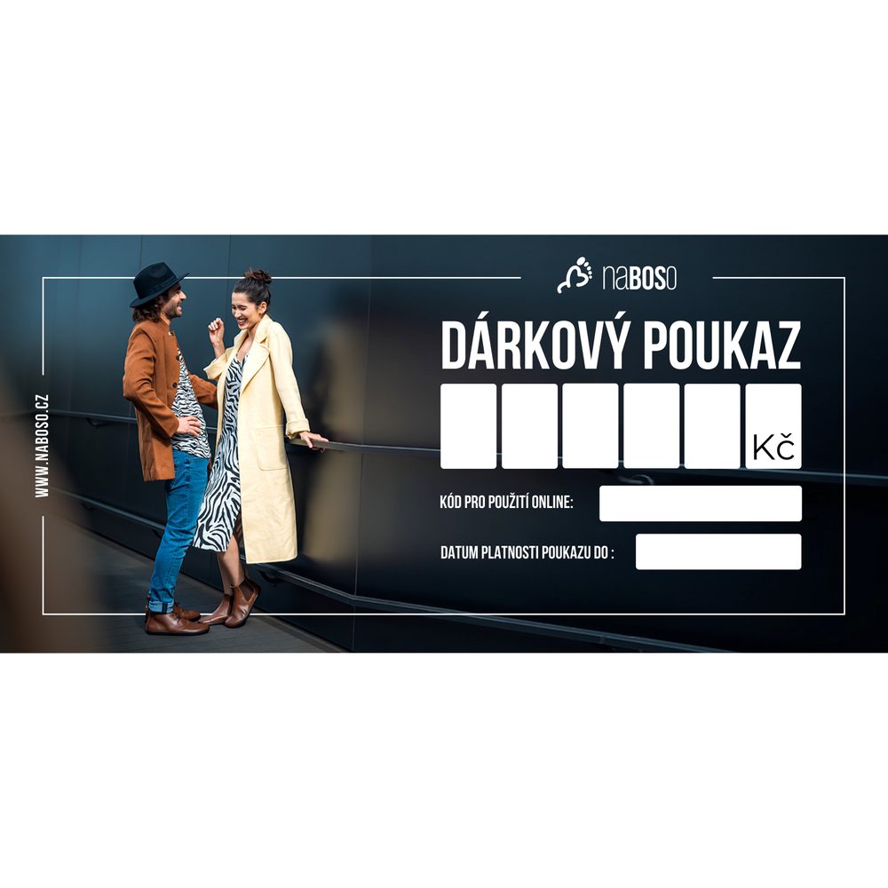 DÁRKOVÝ POUKAZ - 500 Kč