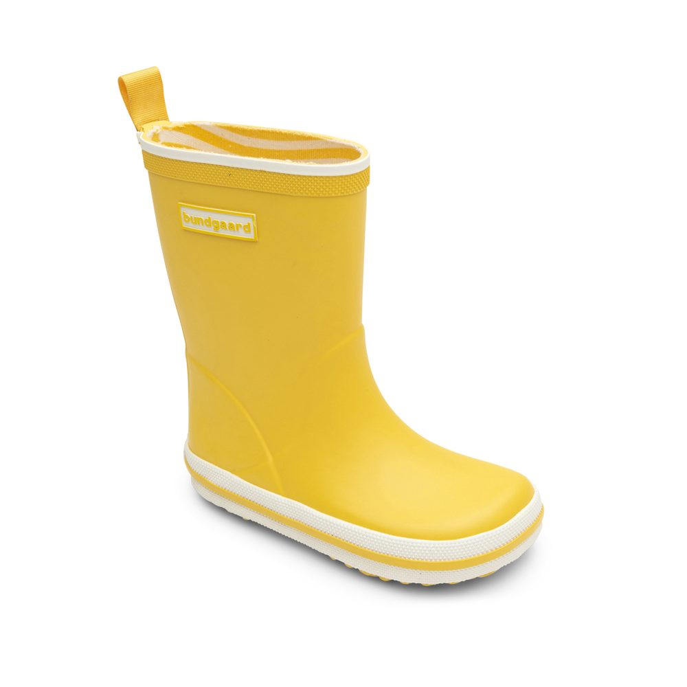 BUNDGAARD CLASSIC RUBBER BOOT Sunflower Dětské barefoot holínky