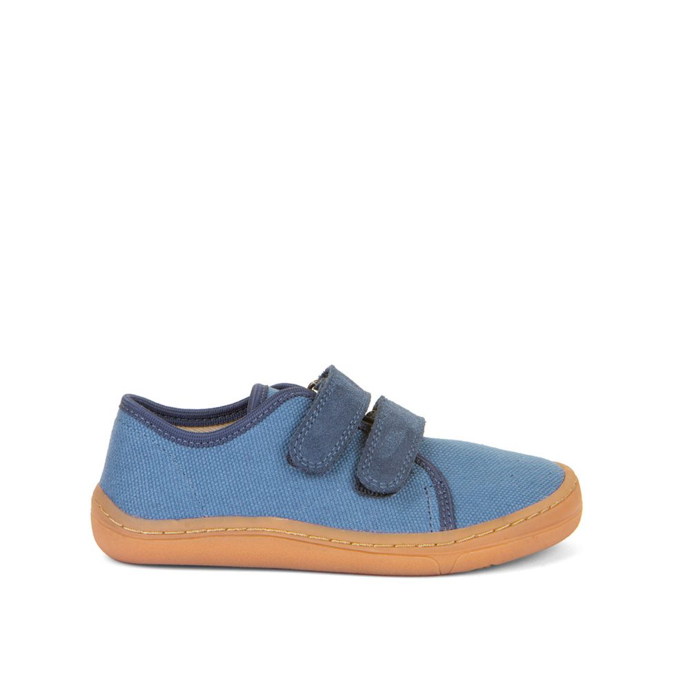FRODDO SNEAKER CANVAS II Denim Dětské barefoot tenisky