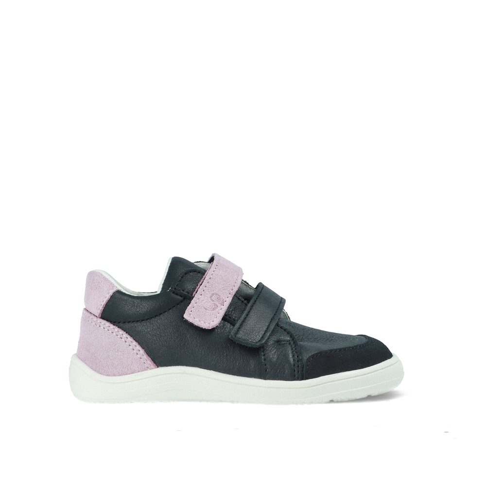 BABY BARE FEBO GO Sparkle Black Asfaltico Dětské barefoot tenisky