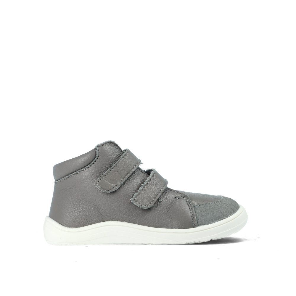 BABY BARE FEBO FALL Grey Asfaltico Dětské celoroční barefoot boty