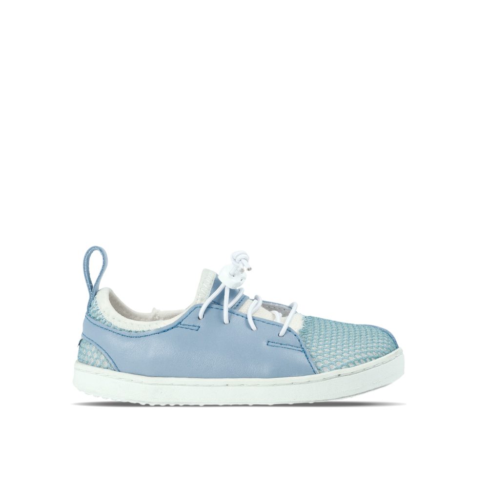 PEGRES TENISKY JUNIOR BF53 0.2 Modrá Dětské barefoot tenisky