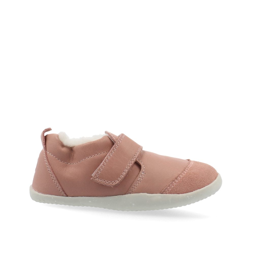 BOBUX XPLORER MARVEL ARCTIC Rose | Dětské první zateplené barefoot botičky - 21