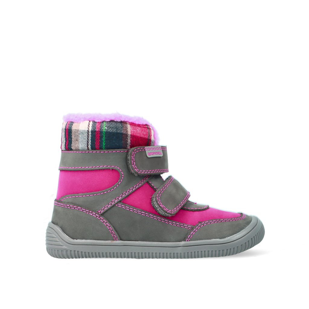 naBOSo – PROTETIKA TAMIRA Grey – Protetika – Winter insulated shoes –  Children – Zažijte pohodlí barefoot bot.