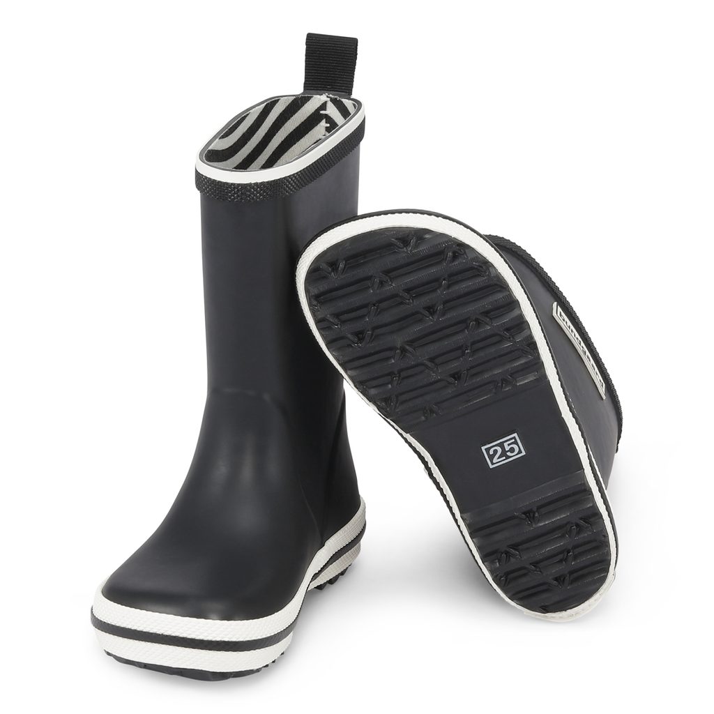 naBOSo – BUNDGAARD CLASSIC RUBBER BOOT Black – Bundgaard – Holínky – Dětské  – Zažijte pohodlí barefoot bot.