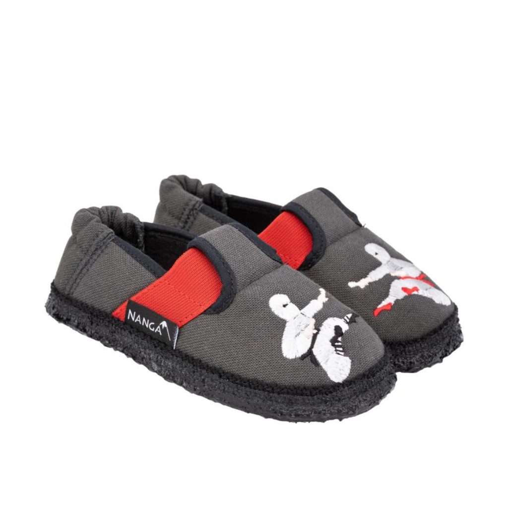 naBOSo – NANGA Ninja Dunkelgrau – NANGA – Slippers – Children – Zažijte  pohodlí barefoot bot.
