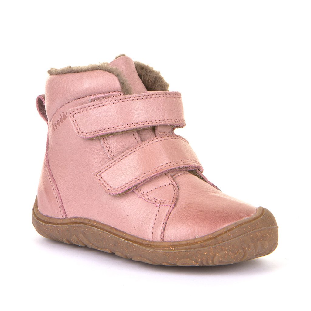 naBOSo - FRODDO KOTNÍKOVÉ FLEXIBLE WOOL Pink - Froddo - Zateplené - Dětské  barefoot boty, Barefoot obuv - Síla opravdovosti.