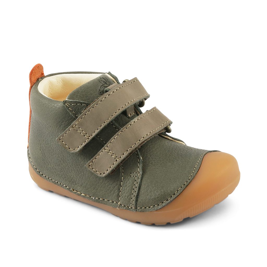 naBOSo – BUNDGAARD PETIT SPORTY Army G – Bundgaard – All-year shoes –  Children – Zažijte pohodlí barefoot bot.