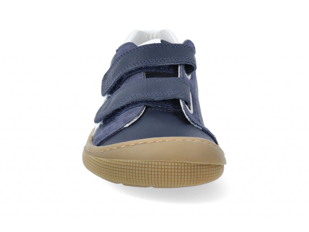 naBOSo – KOEL4kids SNEAKERS DENIS NAPPA Blue Beige Sole – KOEL4kids –  Sneakers barefoot – Children – Síla opravdovosti.