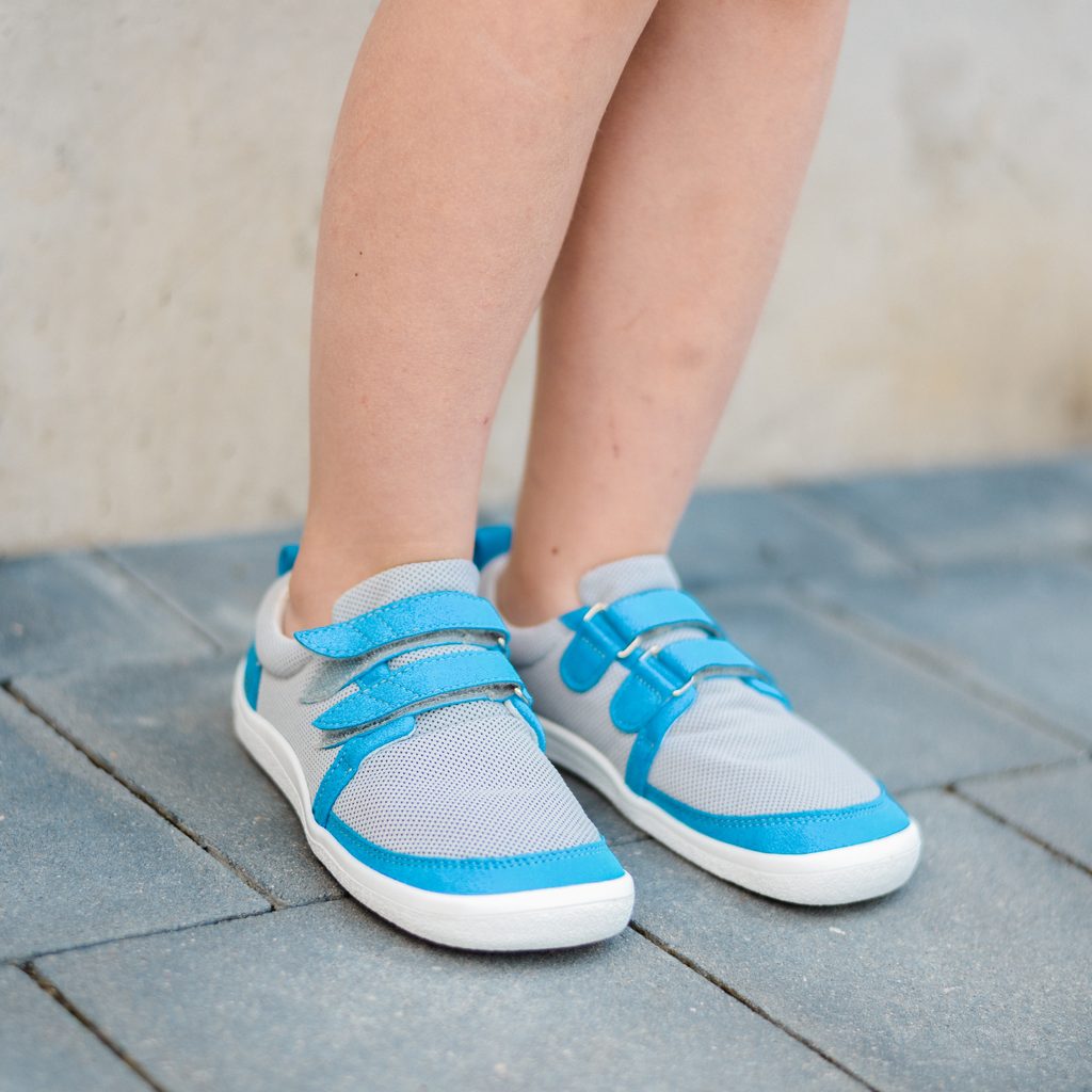 naBOSo – BEDA SNEAKERS ANDY Gray Blue – BEDA – Sneakers – Children –  Experience the Comfort of Barefoot Shoes
