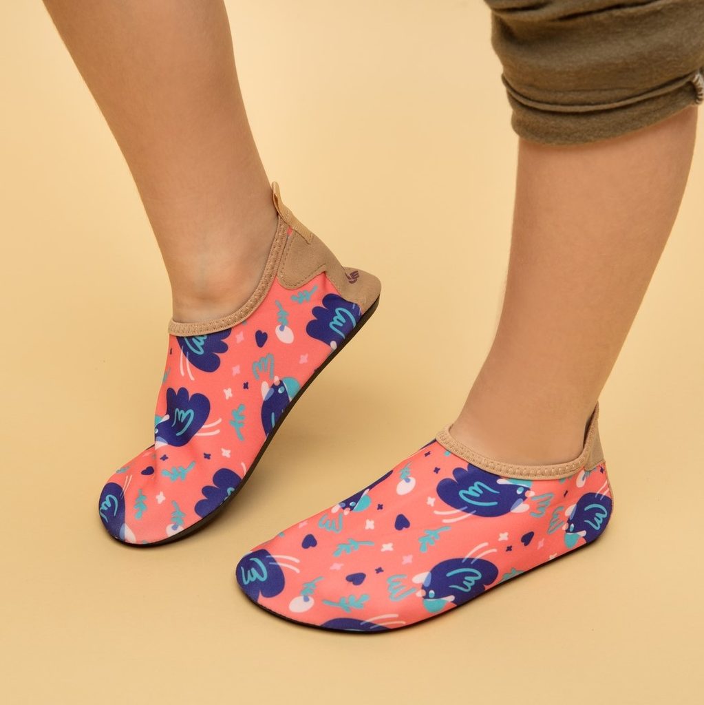 naBOSo – MILASH BOTY DO VODY HOLUBICE Červená – Milash – Ponožkové – Dětské  – Zažijte pohodlí barefoot bot.