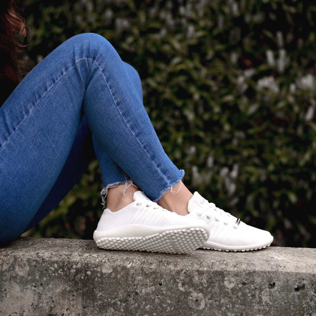 naBOSo – LEGUANO GO White – leguano – Sneakers – Women – Zažijte pohodlí  barefoot bot.