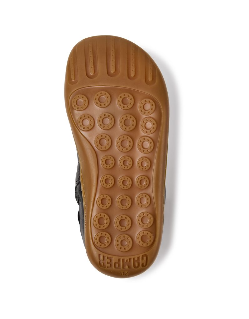 naBOSo – CAMPER PEU FACE LOW BOOT Black – Camper – Winter insulated shoes –  Children – Zažijte pohodlí barefoot bot.