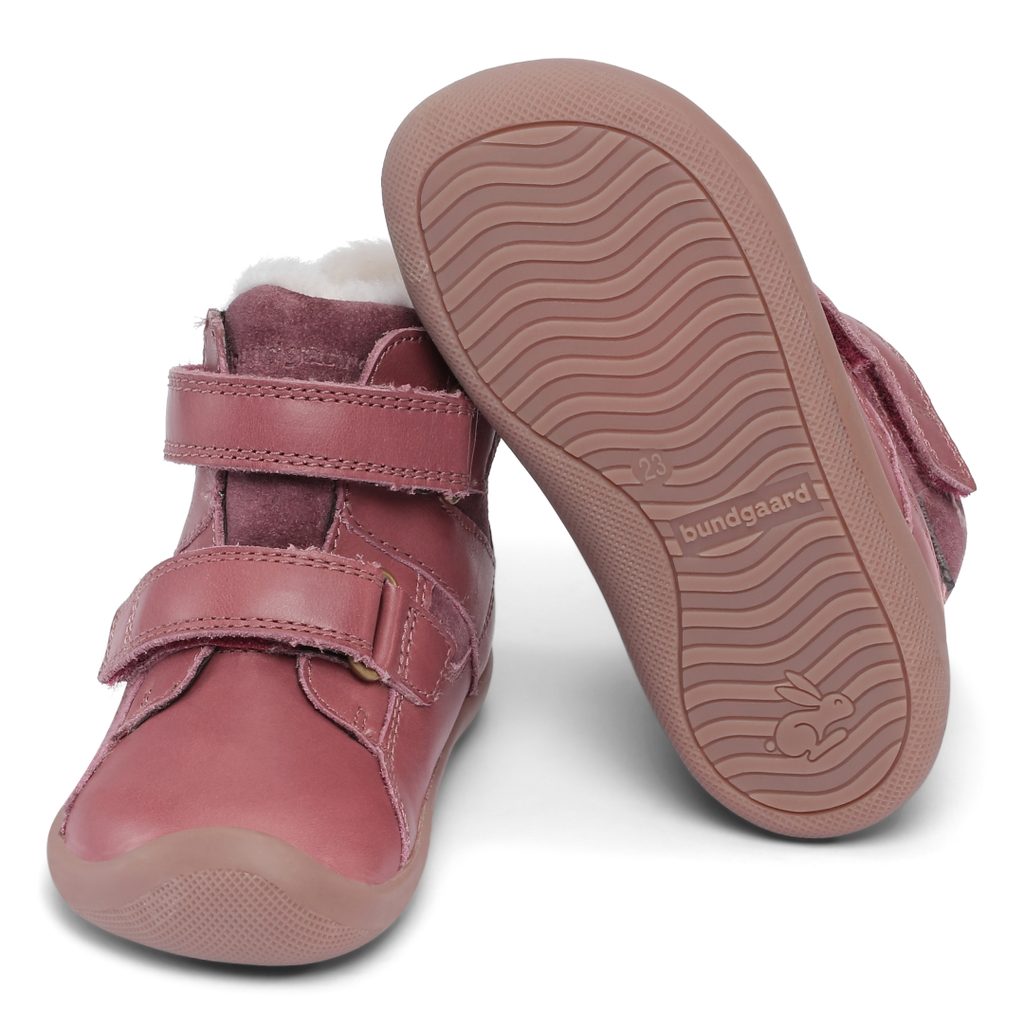 naBOSo – BUNDGAARD WALK WINTER TEX Dark Rose – Bundgaard – Warm barefoot  boots – Kids barefoot – Síla opravdovosti.
