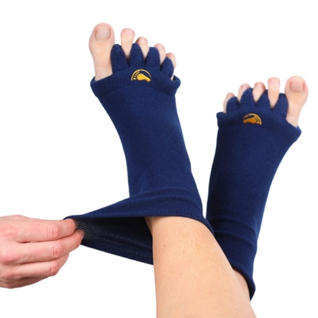 naBOSo – ADJUSTAČNÍ PONOŽKY EXTRA STRETCH Navy – Pro-nožky Original s.r.o.  – Adjustační ponožky a korektory prstů – Doplňky – Zažijte pohodlí barefoot  bot