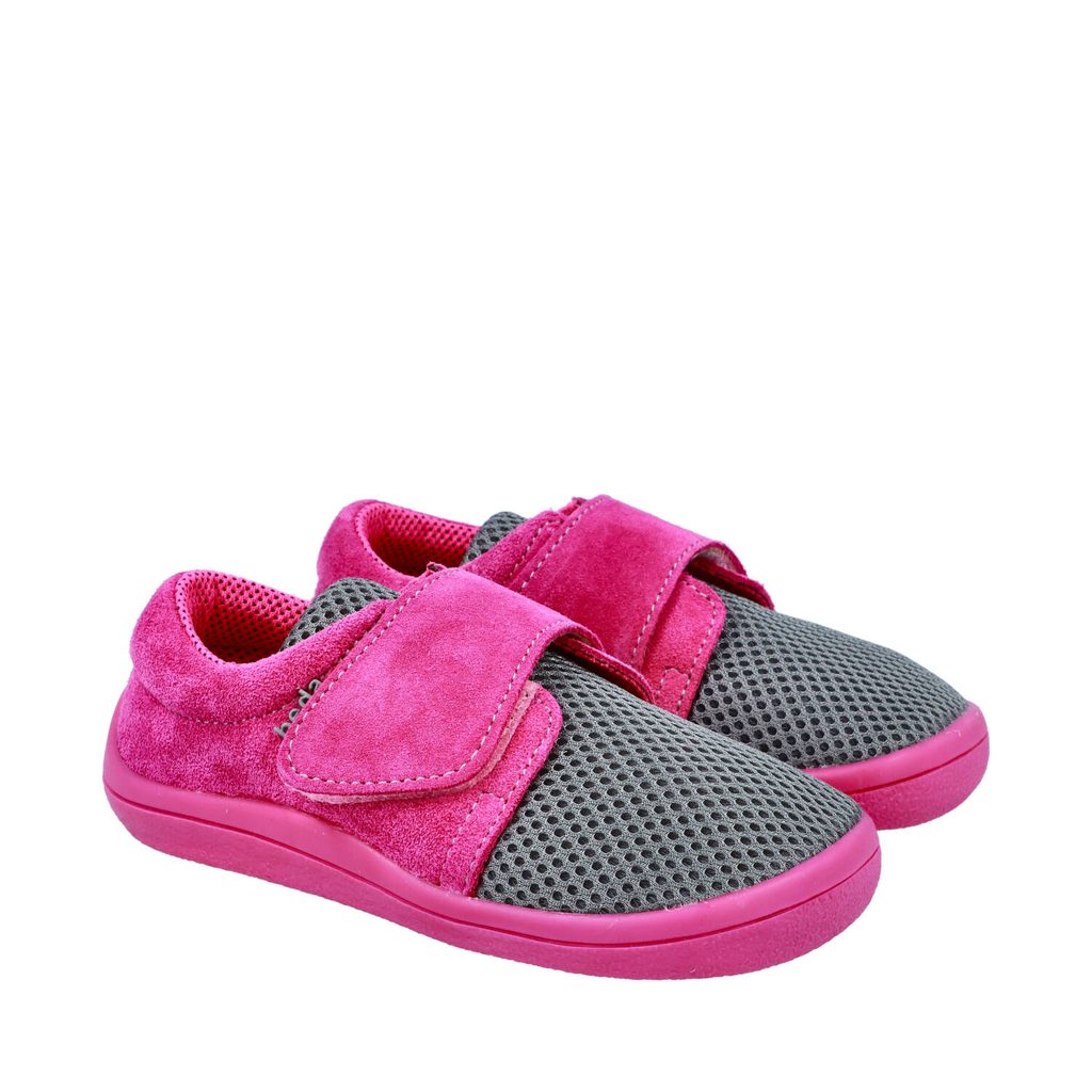 naBOSo – BEDA SNEAKERS REBECCA Pink – BEDA – Sneakers – Children – Zažijte  pohodlí barefoot bot.