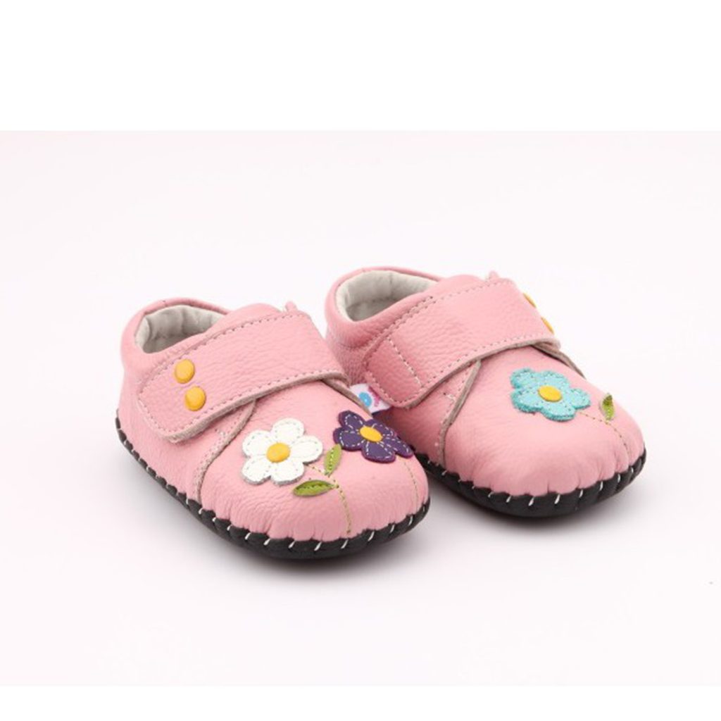 naBOSo – FREYCOO SHOES WITH LEATHER SOLE Viola Pink – Freycoo – First Steps  – Children – Zažijte pohodlí barefoot bot.