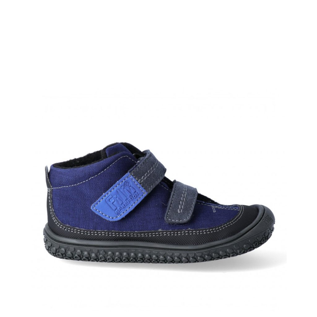 naBOSo – FILII VEGAN MAMBA TEX M Ocean/Graphit Fleece – Filii – Winter  insulated shoes – Children – Zažijte pohodlí barefoot bot.