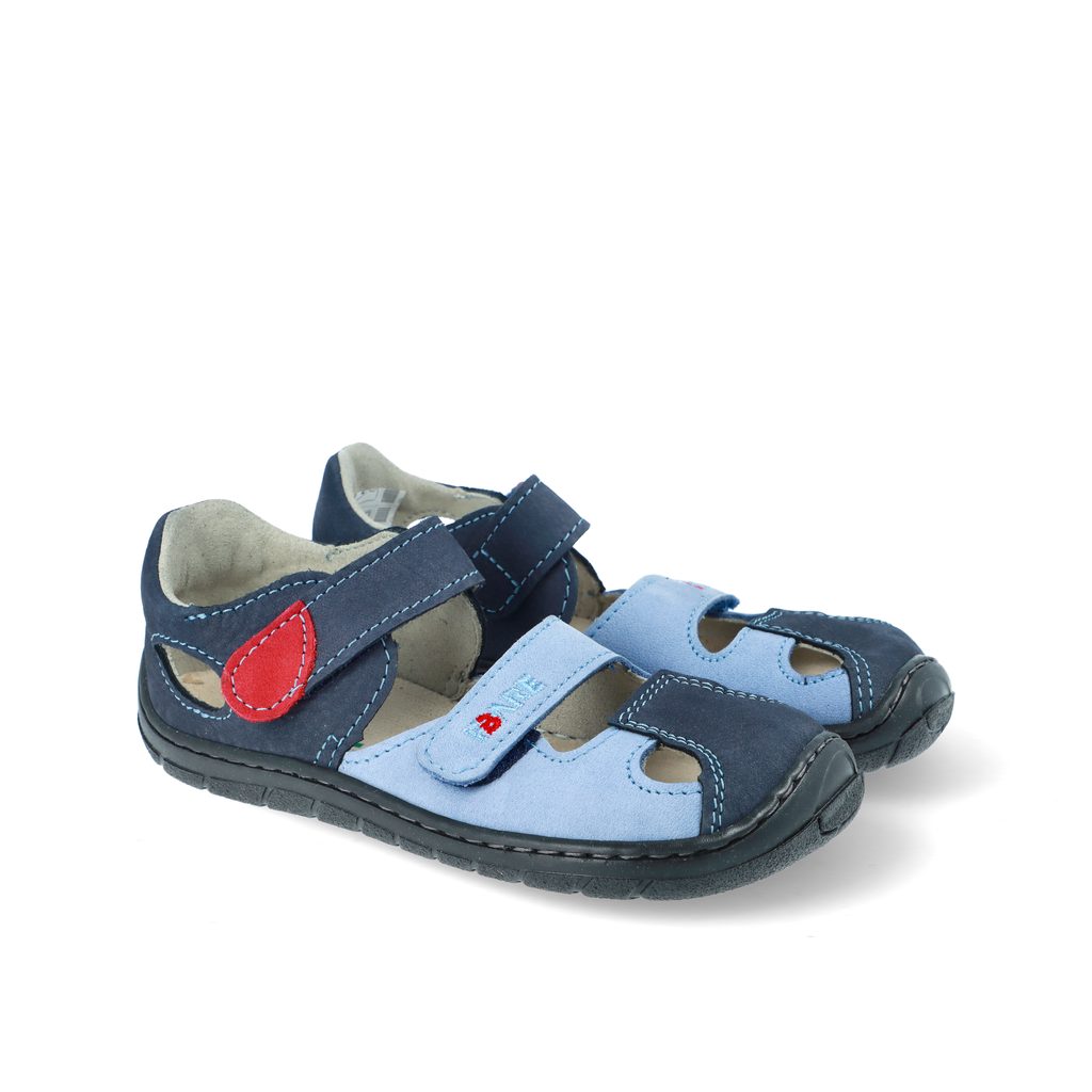 naBOSo – FARE BARE SANDÁLY A Blue Grey | Dětské barefoot sandály – Fare  Bare – Sandály – Dětské – Zažijte pohodlí barefoot bot