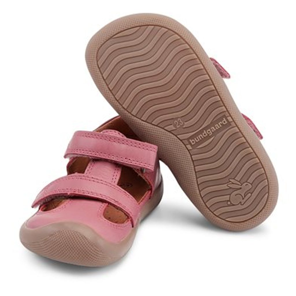 naBOSo – BUNDGAARD THE WALK SUMMER II Soft Rose – Bundgaard – Sandály –  Dětské – Zažijte pohodlí barefoot bot.