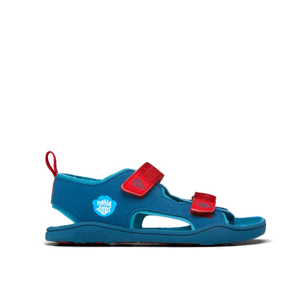 naBOSo – AFFENZAHN SANDAL VEGAN AIRY SHARK Blue – AFFENZAHN – Sandály –  Dětské – Zažijte pohodlí barefoot bot.