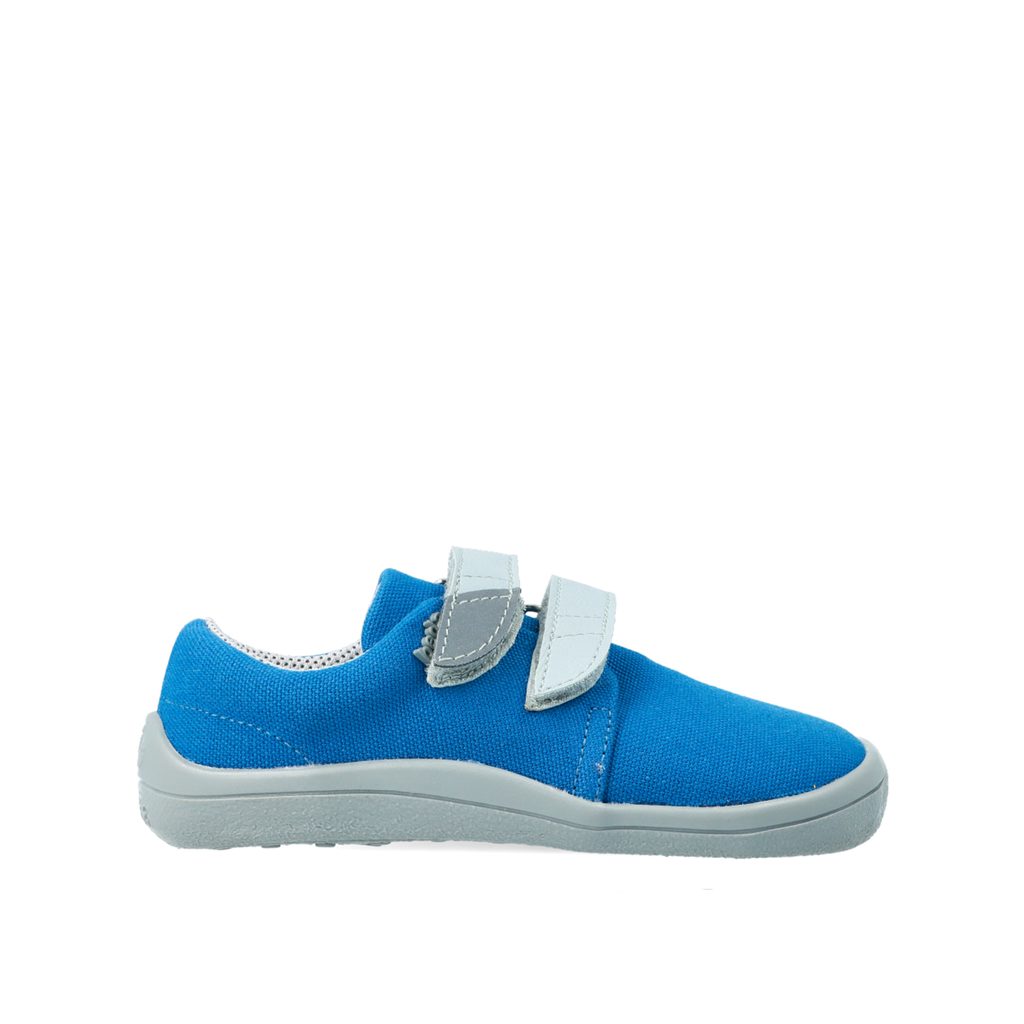 naBOSo – BEDA TENISKY TEX BLUE MOON Blue – BEDA – Tenisky – Dětské –  Zažijte pohodlí barefoot bot.