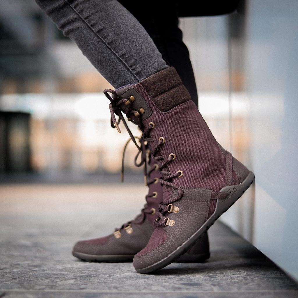 naBOSo – XERO SHOES MIKA W Chocolate Plum – Xero Shoes – Kozačky – Dámské –  Zažijte pohodlí barefoot bot