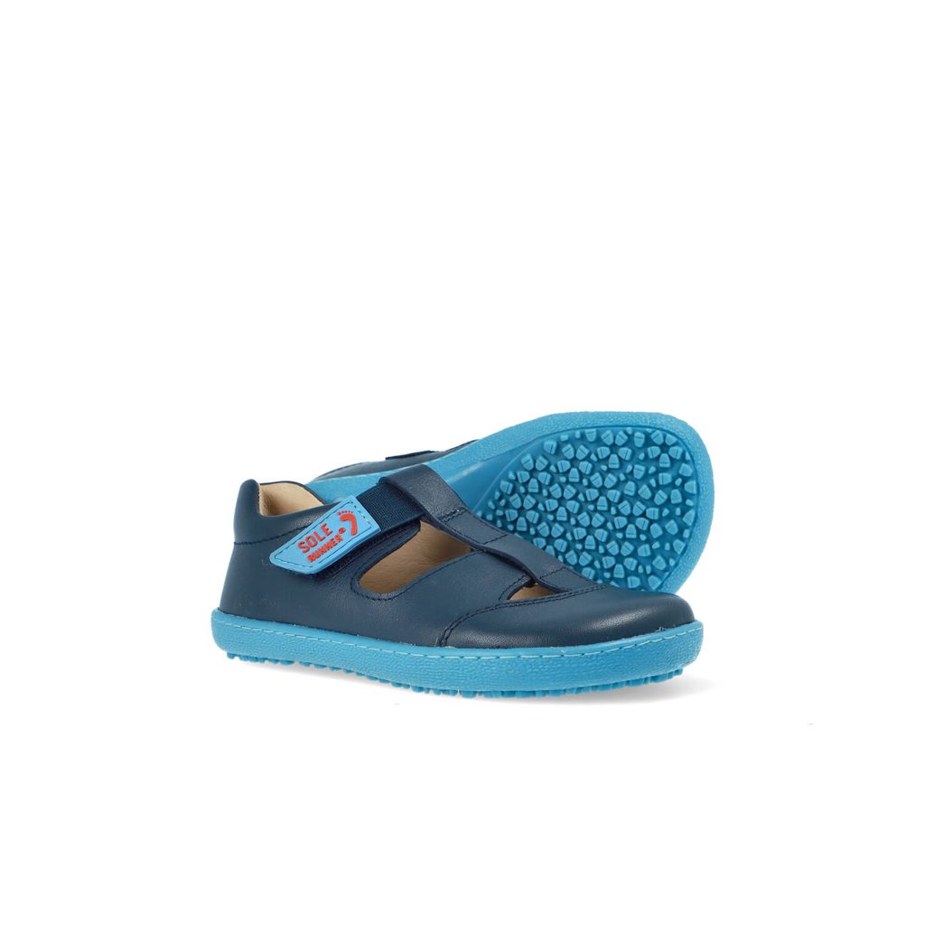 naBOSo – SOLE RUNNER ERSA Blue – Sole Runner – Sandals – Children –  Experience the Comfort of Barefoot Shoes
