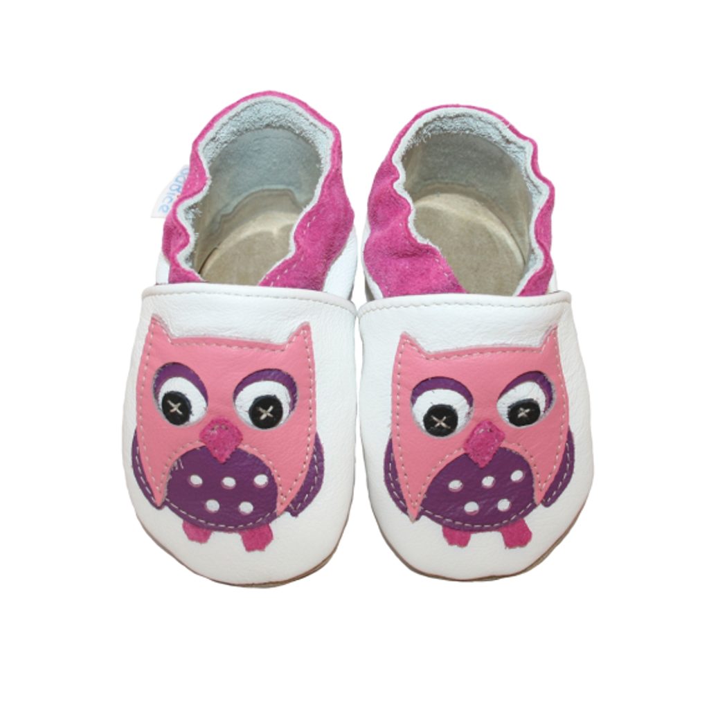naBOSo – BABICE SLIPPERS SAFESTEP Owl – baBice – Pre-Walkers – Children –  Zažijte pohodlí barefoot bot.
