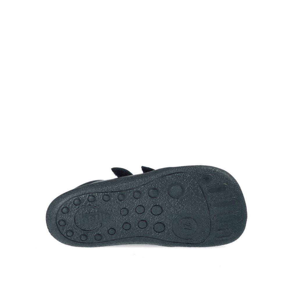 naBOSo – BEDA SNEAKERS Just Black – BEDA – All-year shoes – Children –  Zažijte pohodlí barefoot bot.