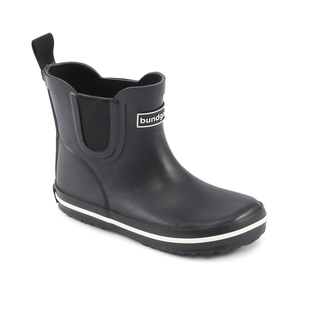 naBOSo – BUNDGAARD SHORT CLASSIC RUBBER BOOT Black – Bundgaard – Rain boots  – Children – Zažijte pohodlí barefoot bot.
