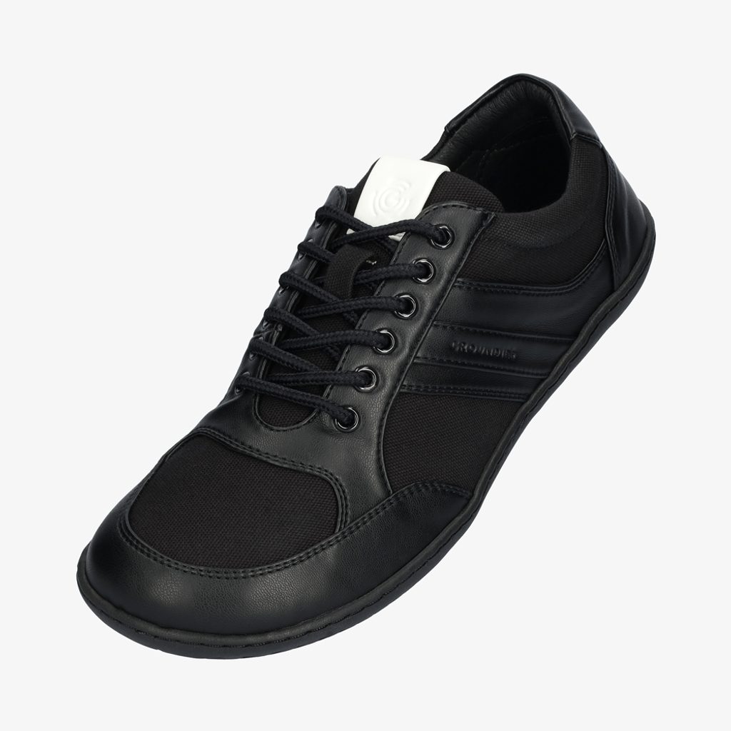 naBOSo – GROUNDIES INTENSE VEGAN MEN Black – Groundies – Tenisky – Pánské –  Zažijte pohodlí barefoot bot