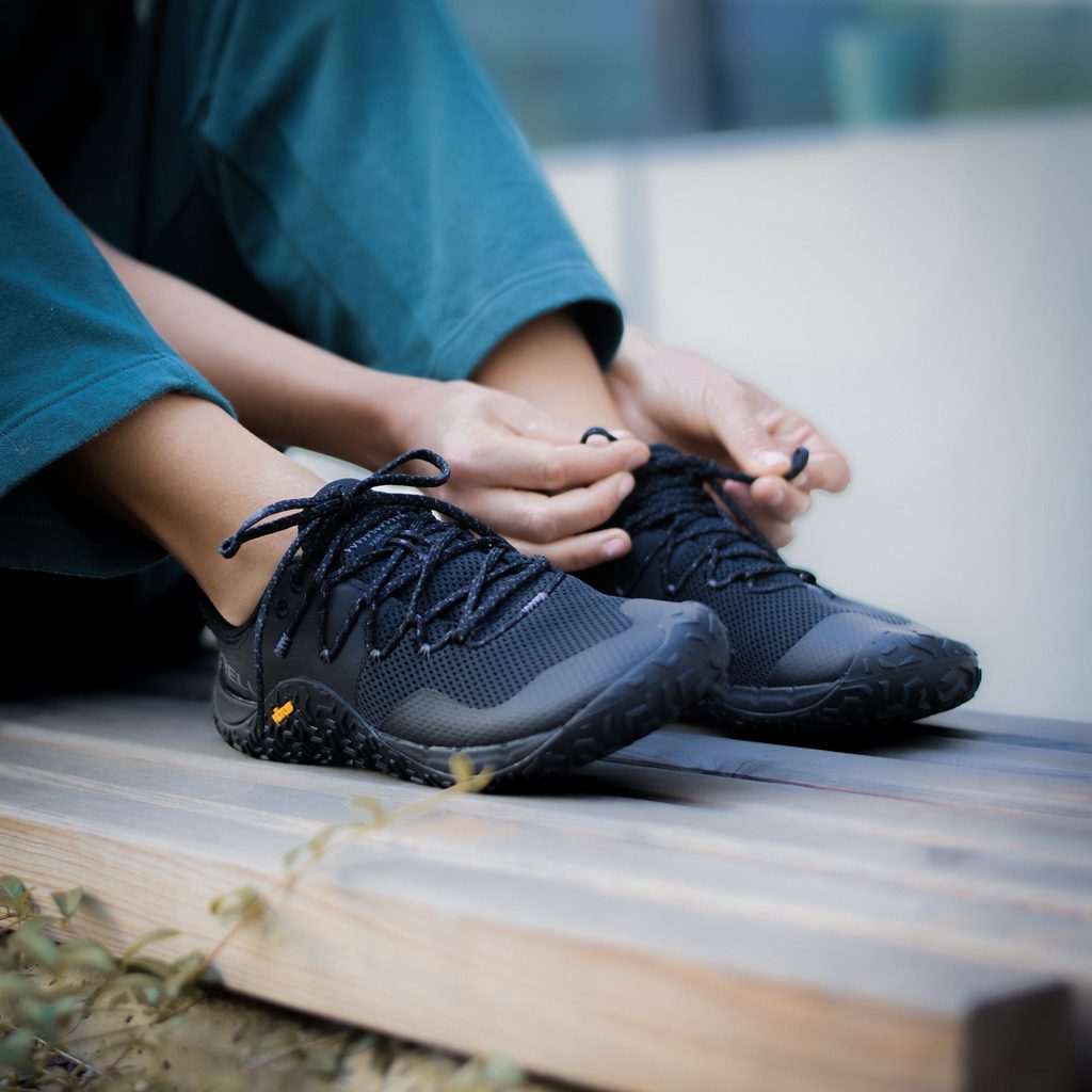 naBOSo – MERRELL TRAIL GLOVE 7 W Black | Dámské sportovní barefoot tenisky  – Merrell – Sportovní – Dámské – Zažijte pohodlí barefoot bot