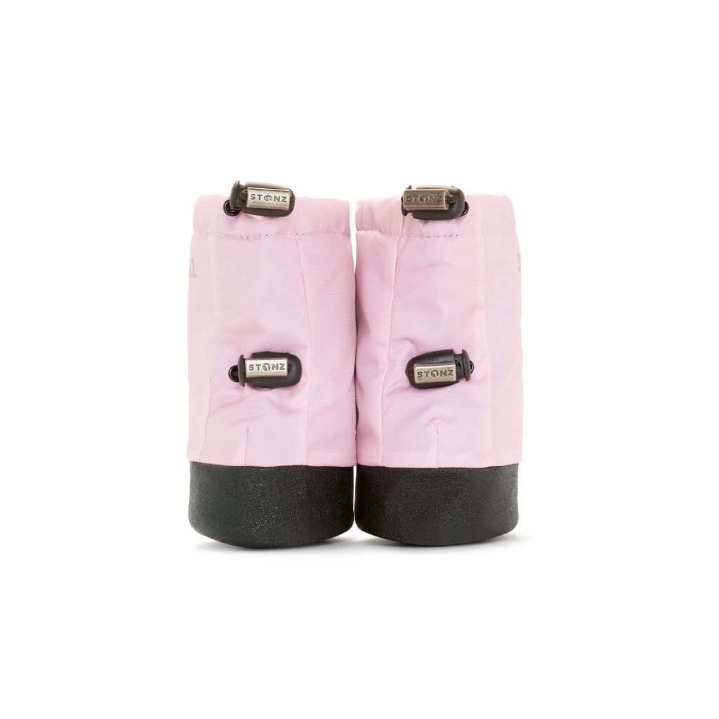 naBOSo – STONZ BOOTIE Haze Pink | Dětské barefoot návleky na nohy – Stonz –  Zimní návleky – Dětské – Zažijte pohodlí barefoot bot